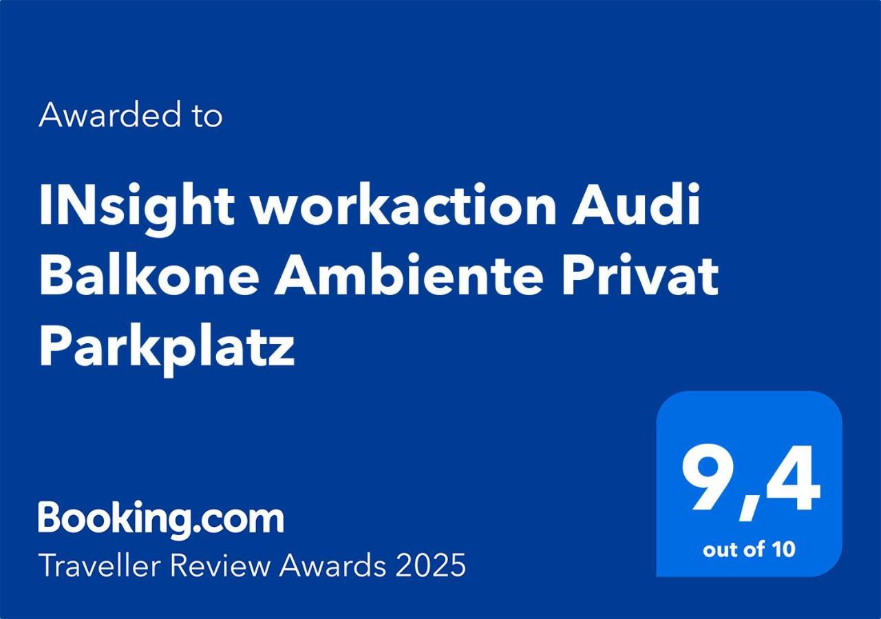 잉골슈타트 Insight Workaction Audi Balkone Ambiente 아파트 외부 사진